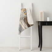 Couverture Sherpa Chevaux blancs sauvages Sherpa Blanket (En situation)