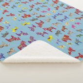 Couverture Sherpa Chevaux de Dala (3/4)