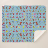 Couverture Sherpa Chevaux de Dala (Devant (Horizontal))