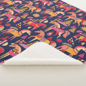 Couverture Sherpa Chevaux Scandinaves : Décoration Décorative Sans C (3/4)
