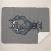 Couverture Sherpa Chew Toy (Devant (Horizontal))