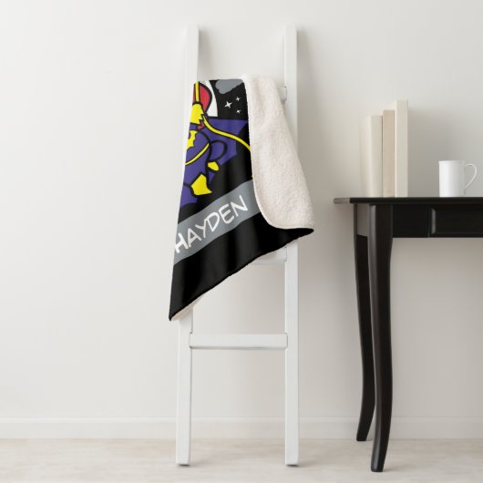 Couverture Sherpa Chibi Batgirl Prêt Pour L'Action (En situation)