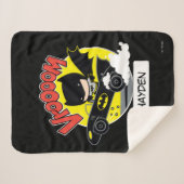Couverture Sherpa Chibi Batman Dans Le Batmobile (Devant (Horizontal))