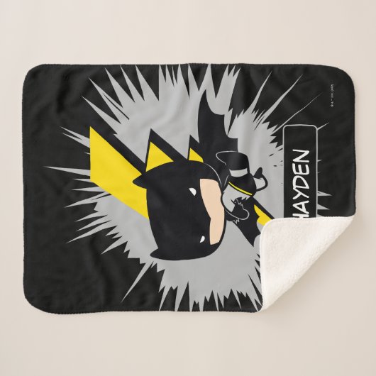Couverture Sherpa Chibi Batman Lightning Kick (Devant (Horizontal))