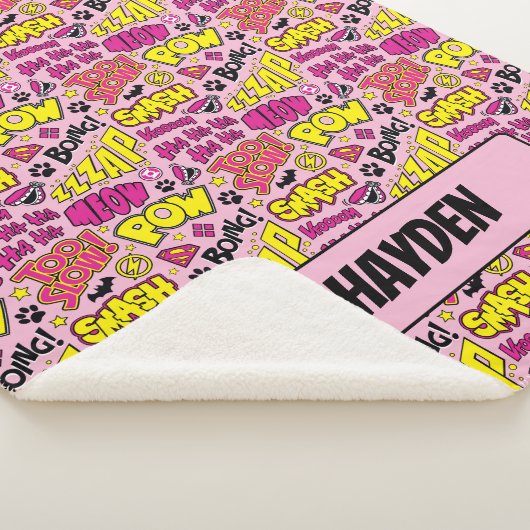 Couverture Sherpa Chibi Comic Phases et Logos Motif (3/4)