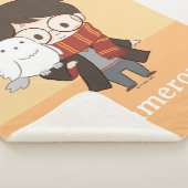 Couverture Sherpa Chibi HARRY POTTER™ & Hedwig (3/4)