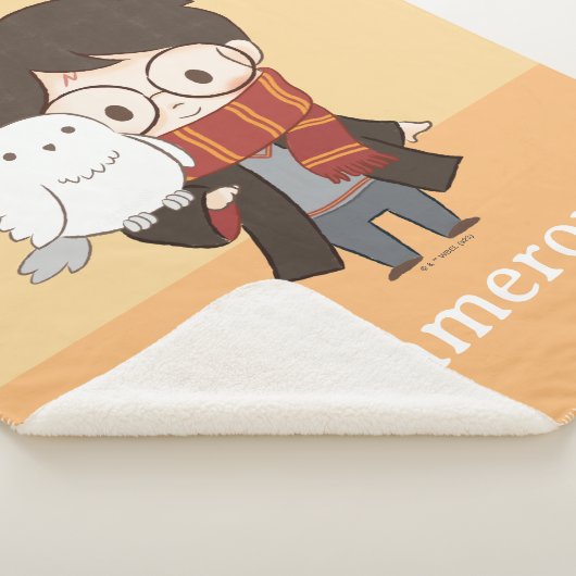 Couverture Sherpa Chibi HARRY POTTER™ & Hedwig (3/4)