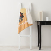 Couverture Sherpa Chibi HARRY POTTER™ & Hedwig (En situation)