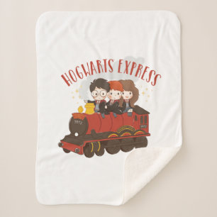 Couverture Sherpa Chibi HOGWARTS EXPRESS™ Ride