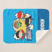 Couverture Sherpa Chibi Justice League of America Explosion (Devant (Horizontal))