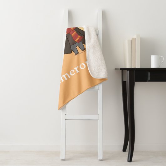 Couverture Sherpa Chibi Ron Weasley Patronus (En situation)