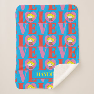 Couverture Sherpa Chibi Supergirl LOVE