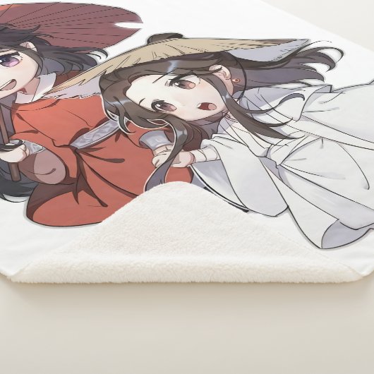 Couverture Sherpa Chibi Tgcf Blanket (3/4)