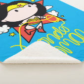 Couverture Sherpa Chibi Wonder Woman Voler Avec Lasso (3/4)