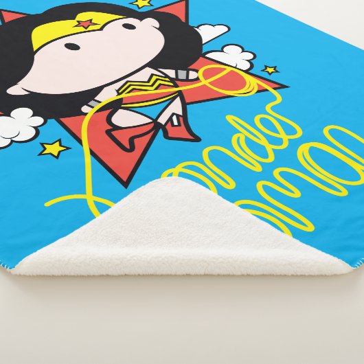 Couverture Sherpa Chibi Wonder Woman Voler Avec Lasso (3/4)
