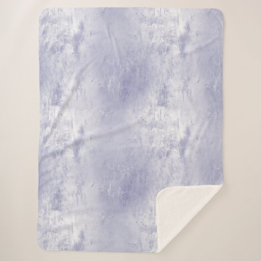 Couverture Sherpa Chic Dusty Lavender violet (Devant)