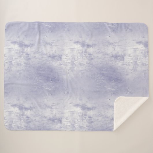 Couverture Sherpa Chic Dusty Lavender violet (Devant (Horizontal))