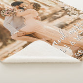 Couverture Sherpa Chic Newlysée Mr Mme Mariage Photo (3/4)