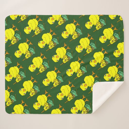 Couverture Sherpa Chick (Devant (Horizontal))