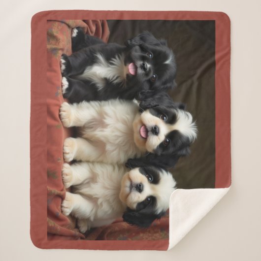 Couverture Sherpa Chien (Devant)