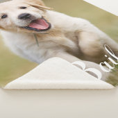 Couverture Sherpa Chien Chien Chien Personnalisé Animal de Compagnie (3/4)