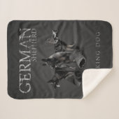 Couverture Sherpa Chien de berger allemand de travail - GSD (Devant (Horizontal))