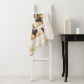 Couverture Sherpa Chien de berger allemand magnifique (En situation)