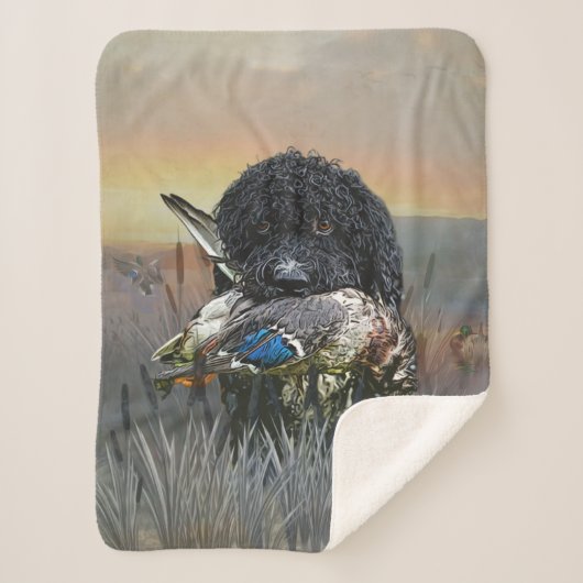 Couverture Sherpa Chien de chasse (Devant)