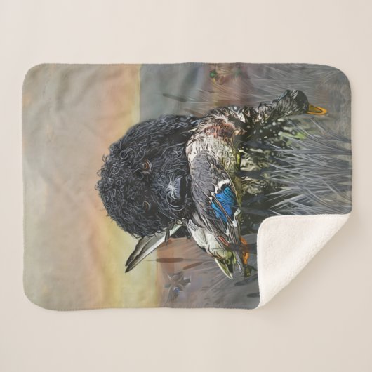 Couverture Sherpa Chien de chasse (Devant (Horizontal))