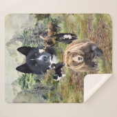 Couverture Sherpa Chien d'ours karélien (Devant (Horizontal))