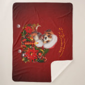 Couverture Sherpa Chien drôle (Devant)