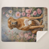 Couverture Sherpa Chien mastiff français de Bordeaux (Devant (Horizontal))