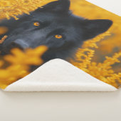 Couverture Sherpa Chien noir aux yeux d'or étonnants (3/4)