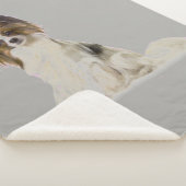 Couverture Sherpa Chien papillon (3/4)