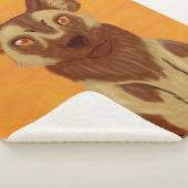 Couverture Sherpa Chien sauvage africain (3/4)