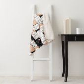 Couverture Sherpa Chiens mignons Sherpa Blanket (En situation)