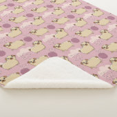 Couverture Sherpa Chiens mignons Sherpa Blanket (3/4)