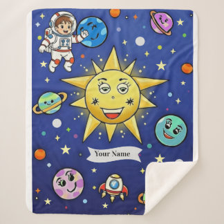 Couverture Sherpa  Childhood Dreams Sherpa Blanket