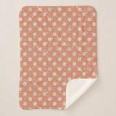 Couverture Sherpa Children's Cover with Daisy Floral Pattern (Devant)