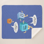 Couverture Sherpa Chimie amusante Science de table périodique (Devant (Horizontal))