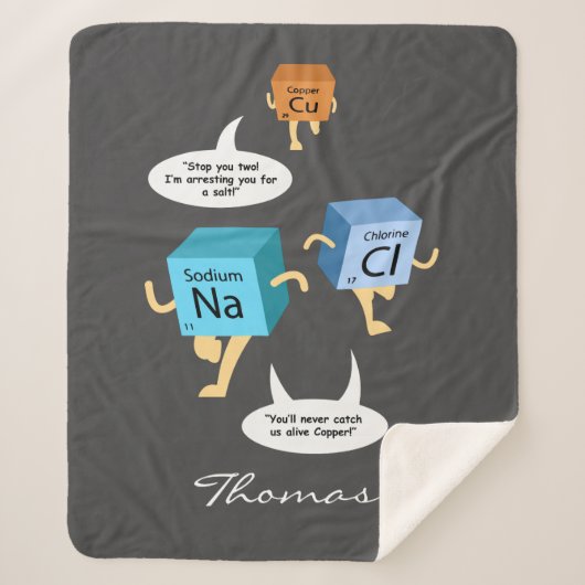 Couverture Sherpa Chimie Éléments de tableau périodique Sciences per (Devant)
