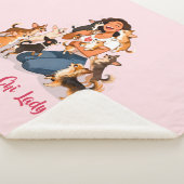 Couverture Sherpa Chimigos - Crazy Chi Lady - Chihuahua (3/4)