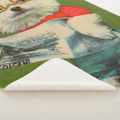 Couverture Sherpa chiot lisant le journal (3/4)