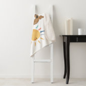 Couverture Sherpa Chiot Scooby-Doo "Bonjour soleil" (En situation)