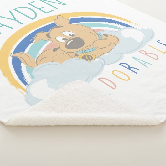 Couverture Sherpa Chiot Scooby-Doo "tellement adorable" (3/4)