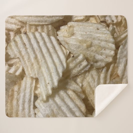 Couverture Sherpa Chips de pommes de terre (Devant (Horizontal))