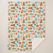 Couverture Sherpa Chirsmtas modernes (Devant)