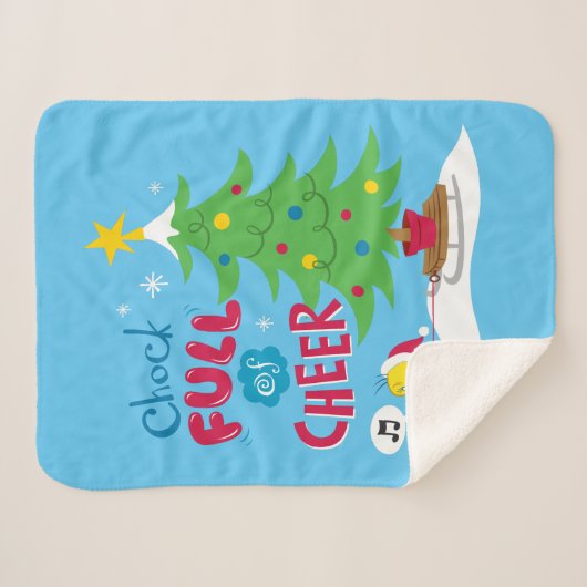 Couverture Sherpa Choc Plein De Fruit (Devant (Horizontal))