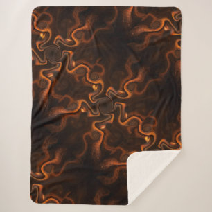 Couverture Sherpa Chocolat mexicain