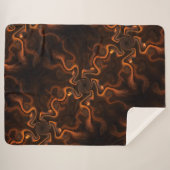 Couverture Sherpa Chocolat mexicain (Devant (Horizontal))